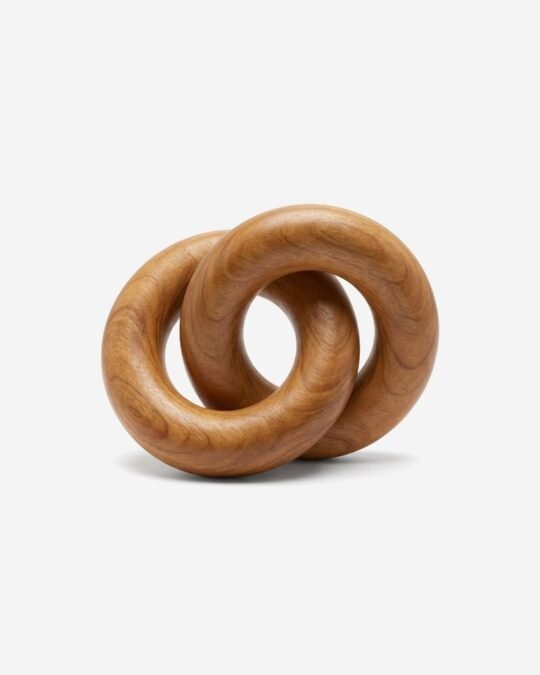 Wooden Twist Sculpture