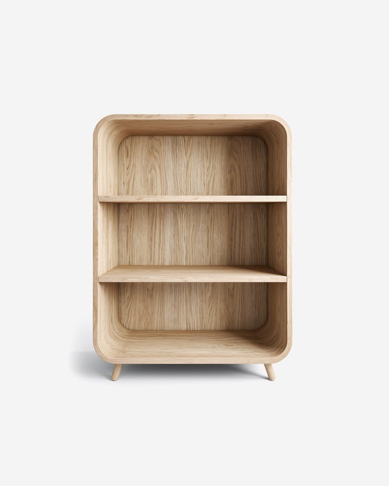 Rounded Bookshelf